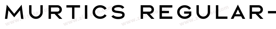 Murtics Regular字体转换